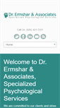 Mobile Screenshot of drannetteermshar.com